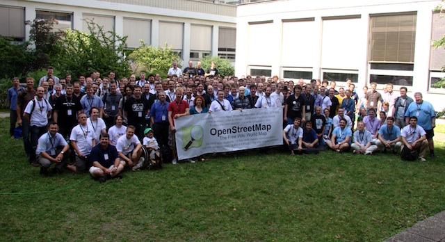 Attendees of State of the Map Europe 2011